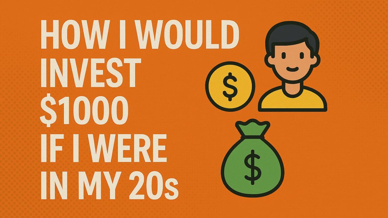 How I Would Invest $1000 If I Were In My 20s